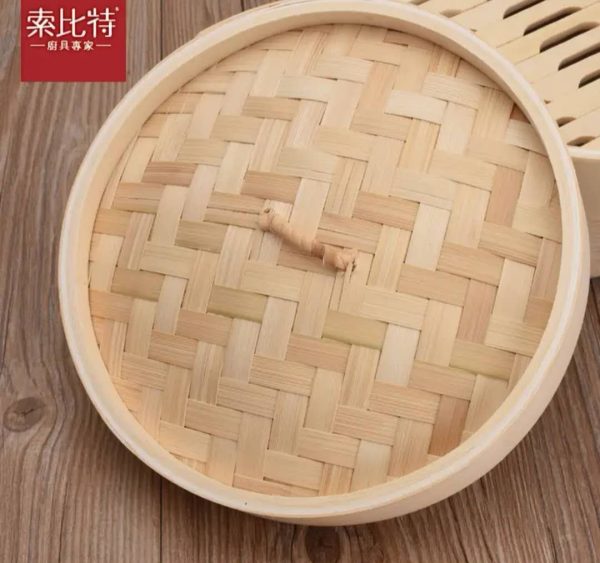 Vaporera de bambu 20 cm